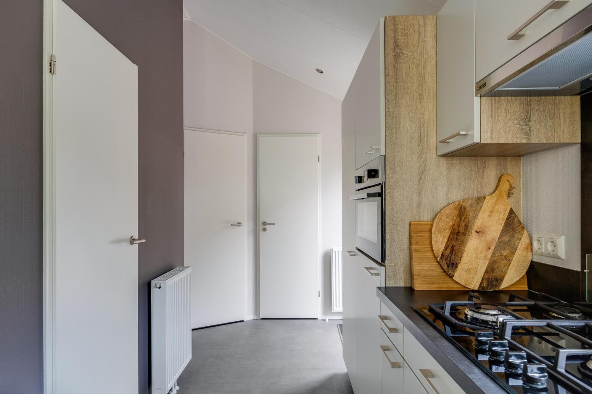 Modern Ingericht Chalet Op Groen Park Op De Veluwe Epe Eksteriør bilde